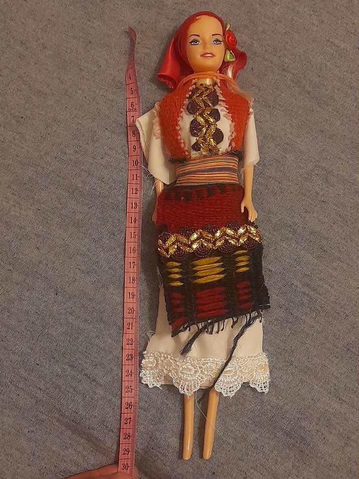 ACİL SATILIK...Yabancı Ülke Geleneksel Giysili Bebek Bulgaristan - Görsel 2