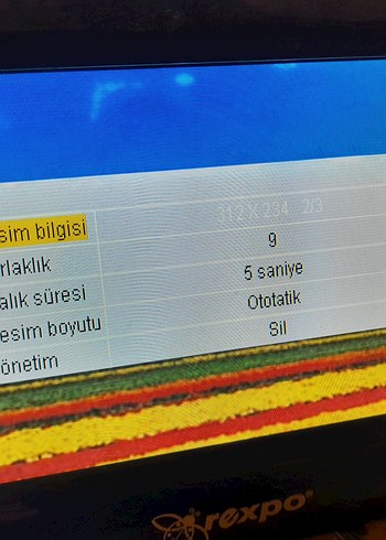 ACİL SATILIK.Nostaljik Rexpo  Dijital Fotoğraf Çerçevesi,Vintage - Görsel 9