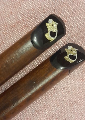 ACİL SATILIK...Yabancı Ülke yemek çubuğu Japanyo - Görsel 4