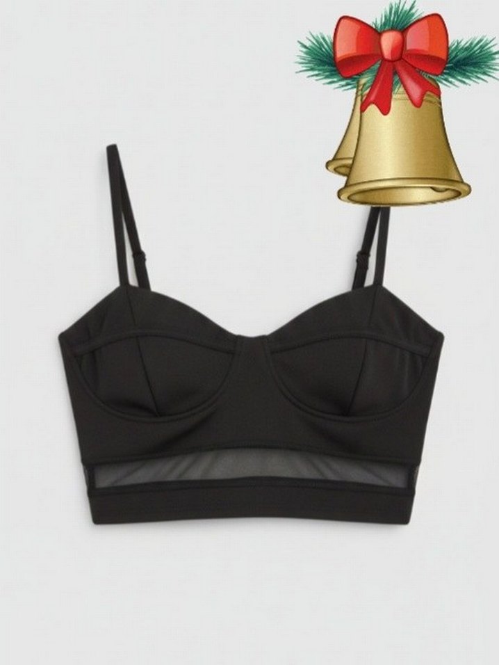 Siyah Gotik Büstiyer - Görsel 2