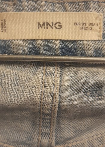 ACİL SATILIK...Gri Midi Boy Bol Kesim Kadın Kot Pantolon - Görsel 5