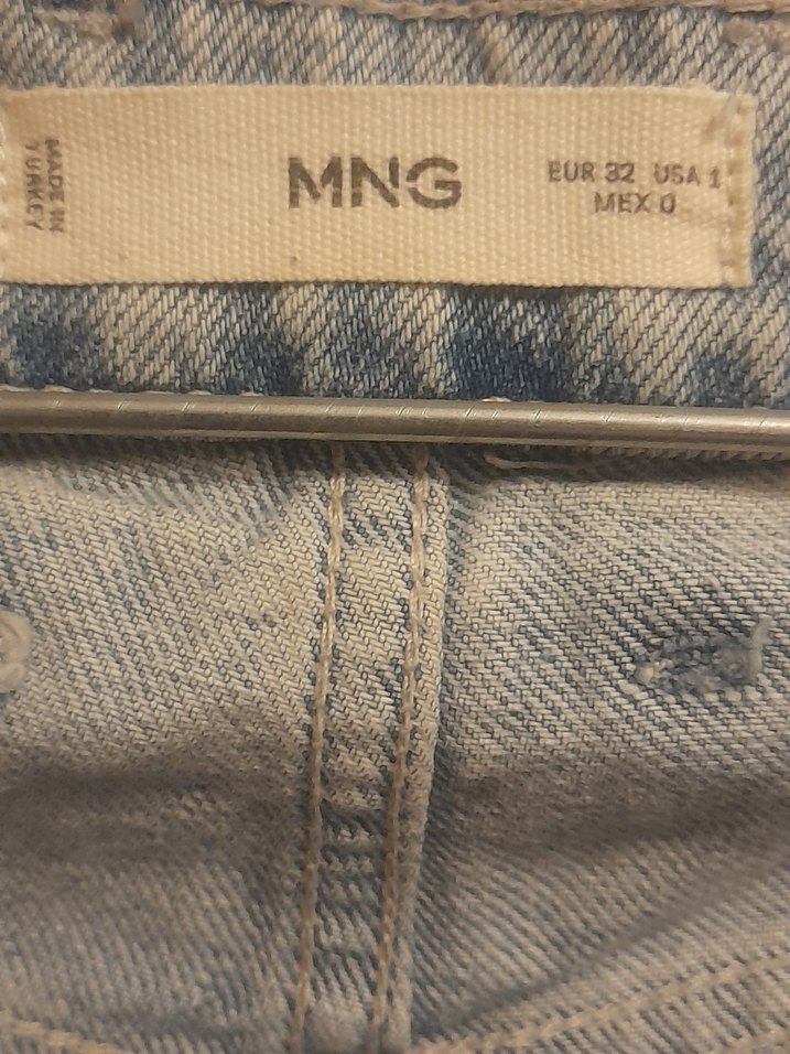 ACİL SATILIK...Gri Midi Boy Bol Kesim Kadın Kot Pantolon - Görsel 5