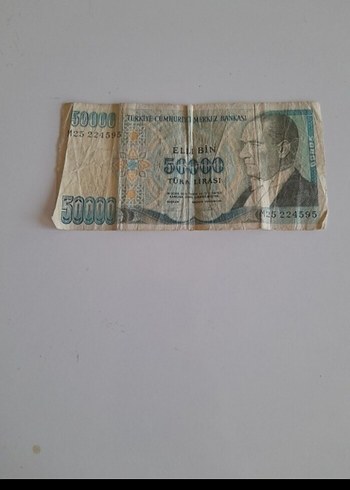 ACİL SATILIK.Namık Kemal'li 100TL Dahil 6 Parça Nostaljik seri - Görsel 6