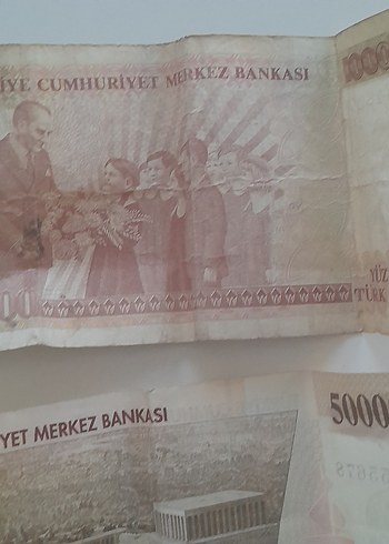 ACİL SATILIK.Namık Kemal'li 100TL Dahil 6 Parça Nostaljik seri - Görsel 13