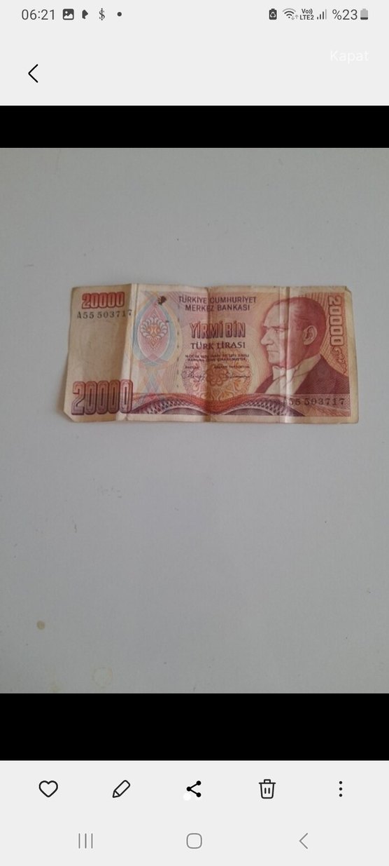 ACİL SATILIK.Namık Kemal'li 100TL Dahil 6 Parça Nostaljik seri - Görsel 3