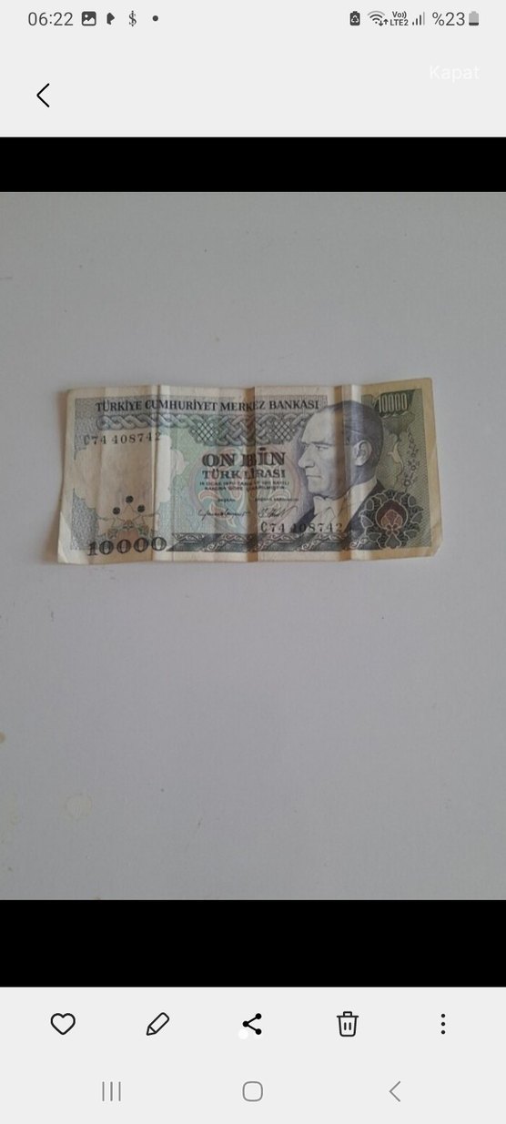 ACİL SATILIK.Namık Kemal'li 100TL Dahil 6 Parça Nostaljik seri - Görsel 4