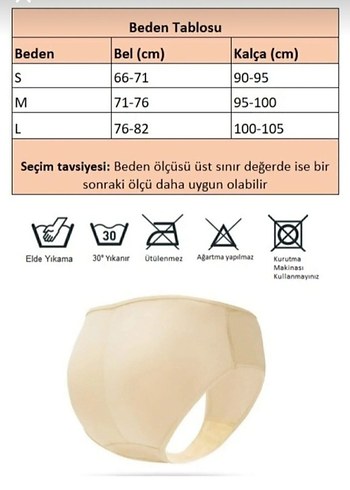 ACİL SATILIK...Popoyu büyük gösteren silikonlu Külot - Görsel 2