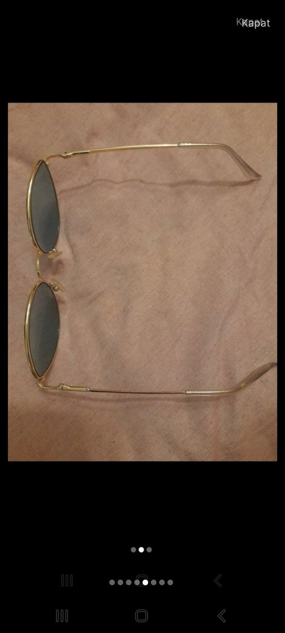 ACİL SATILIK..Minimalist Kadın Güneş Gözlüğü 3adet - Görsel 5