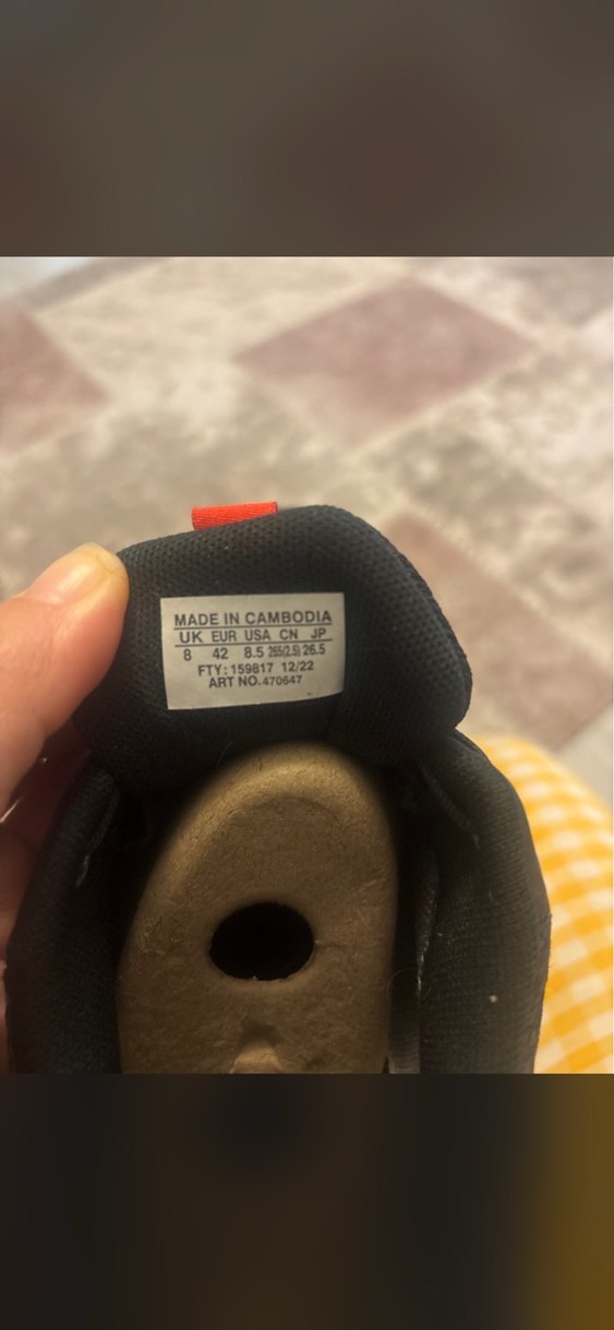 Salomon Siyah Outdoor Ayakkabı — görsel 5/5