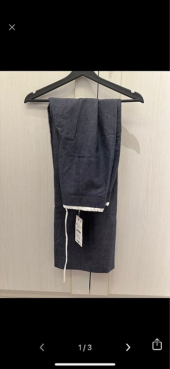 Zara Zara çift bel pantolon