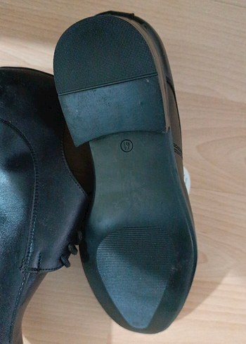 Siyah Bağcıklı Erkek Klasik Ayakkabı - Görsel 2