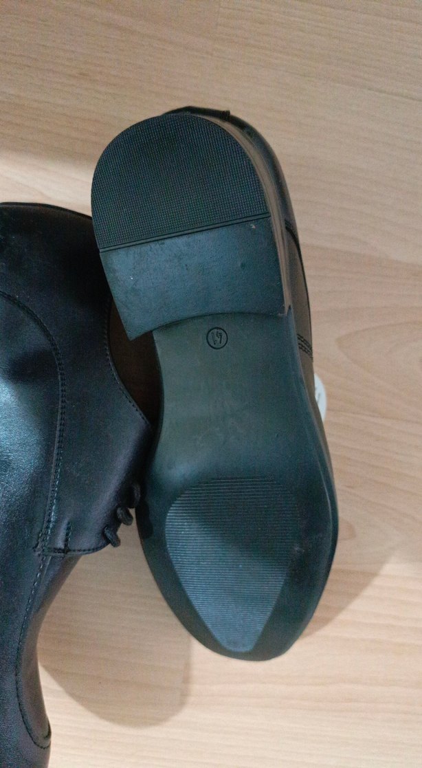 Siyah Bağcıklı Erkek Klasik Ayakkabı - Görsel 2