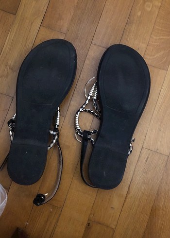Diğer Kahverengi Yılan Desenli Bohem Stiletto Sandalet
