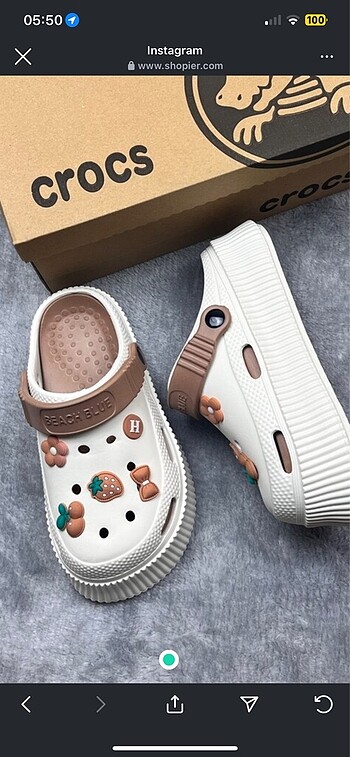 37 Beden Kadın crocs yeni model