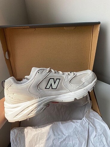 38 Beden camel Renk New Balance 530 Ivory Beige - 36-40 ARASI -