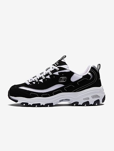 Skechers D'Lites-Biggest ? Black White ? 36-40 Arası Numaralar