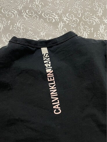 m Beden siyah Renk Calvin klein kadın tişört