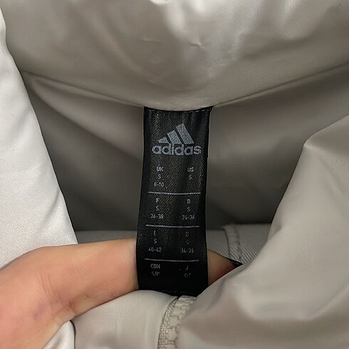 s Beden beyaz Renk Adidas kadın mont