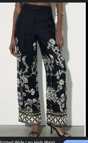 Zara floral pants