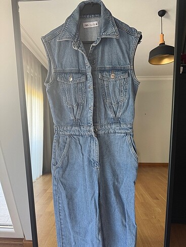 Zara denim tulum