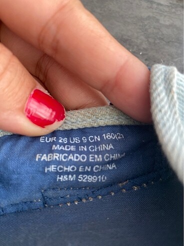26 Beden H&M kız çocuk babet
