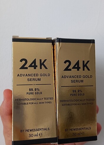 24k altın serum