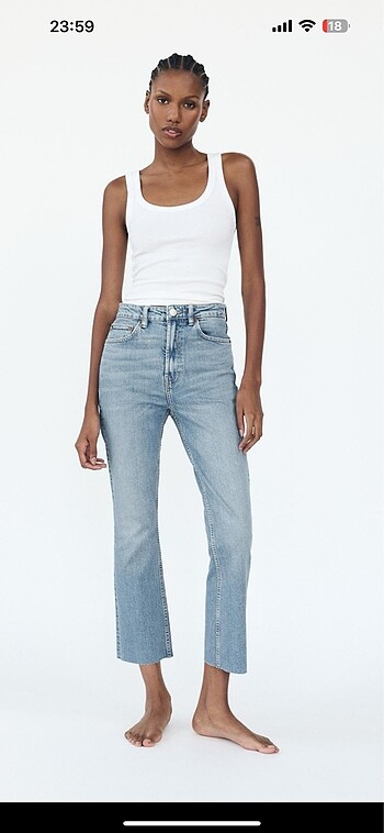 Zara straight jean