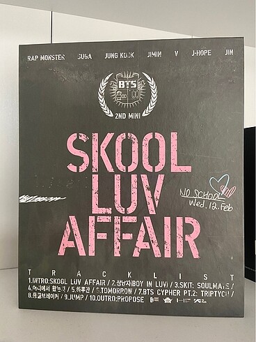 bts skool luv affair albüm