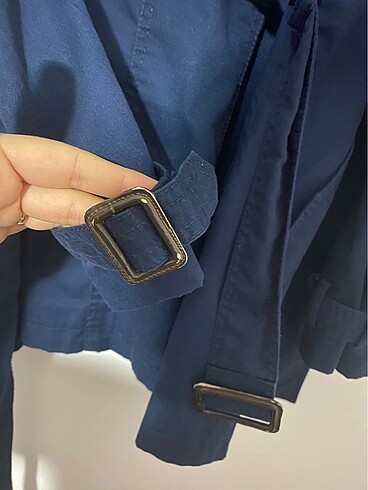 s Beden lacivert Renk Stradivarius Trençkot