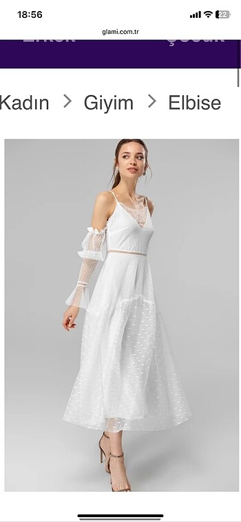 Trendyol Milla Bridal Elbise