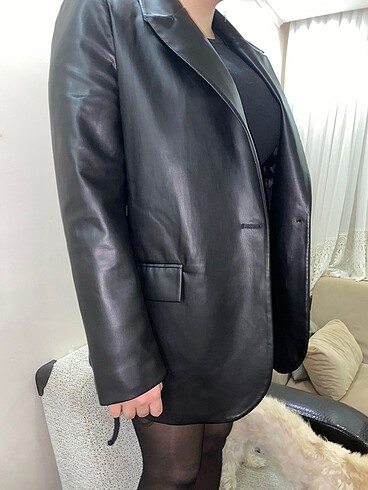 Diğer Deri blazer ceket