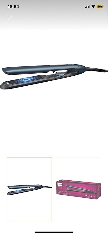Philips saç düzleştiricisi 7000 modeli