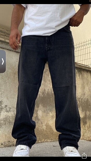 PB Black baggy fit jean