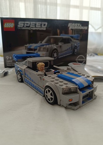 Gri LEGO Hızlı ve Öfkeli Oyuncak Araba