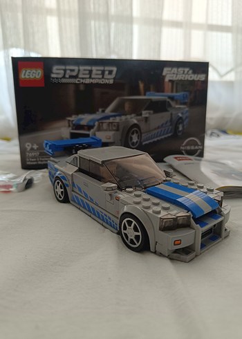 Gri LEGO Hızlı ve Öfkeli Oyuncak Araba