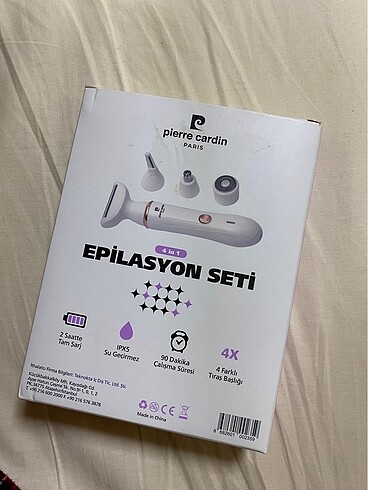 Beden Epilasyon Cihazı