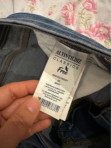 32 Beden lacivert Renk Altınyıldız Jean Erkek Pantolonu
