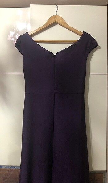 Mor Abiye Elbise - Görsel 2