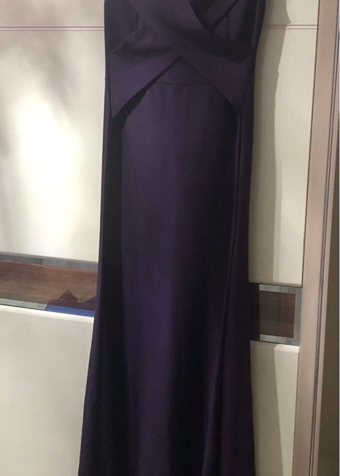 Mor Abiye Elbise - Görsel 3