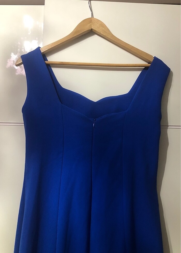 Mavi Abiye Elbise - Görsel 2