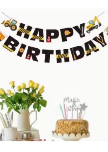 İnşaat Temalı Doğum Günü Seti - Görsel 4