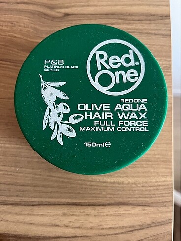 Red One Olive Aqua Hair Wax