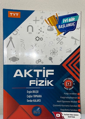 TYT Aktif Fizik Sınav Hazırlık Kitabı
