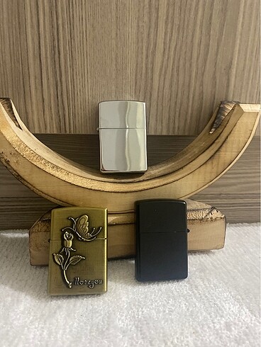 3 bir arada zippo çakmaklar