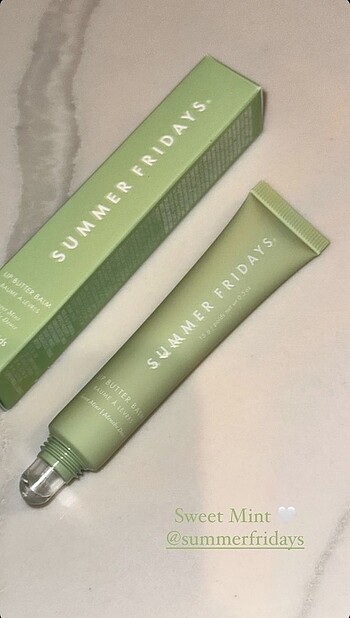 SUMMER FRIDAYS SWEET MINT