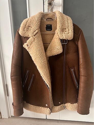 Bershka biker mont taba rengi
