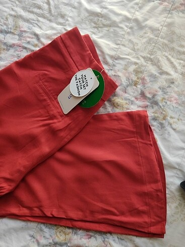 36 Beden bordo Renk Kiremit rengi pantolon