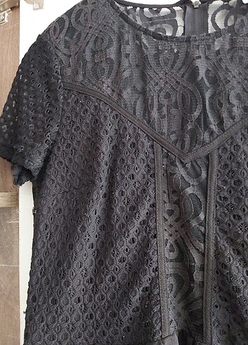 l Beden siyah Renk H&M ELBISE