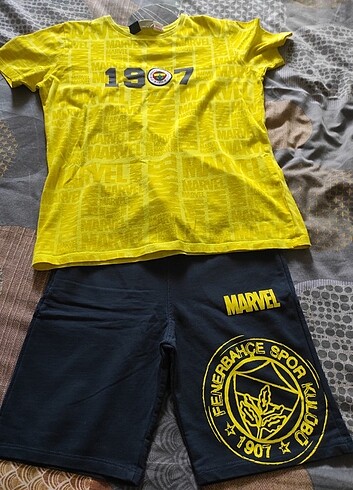 Erkek Çocuk Fenerbahçe şort takım