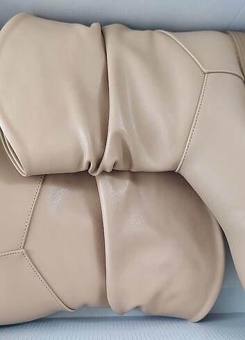 Shooberry nude cilt körüklü kısa bot çizme - Görsel 5